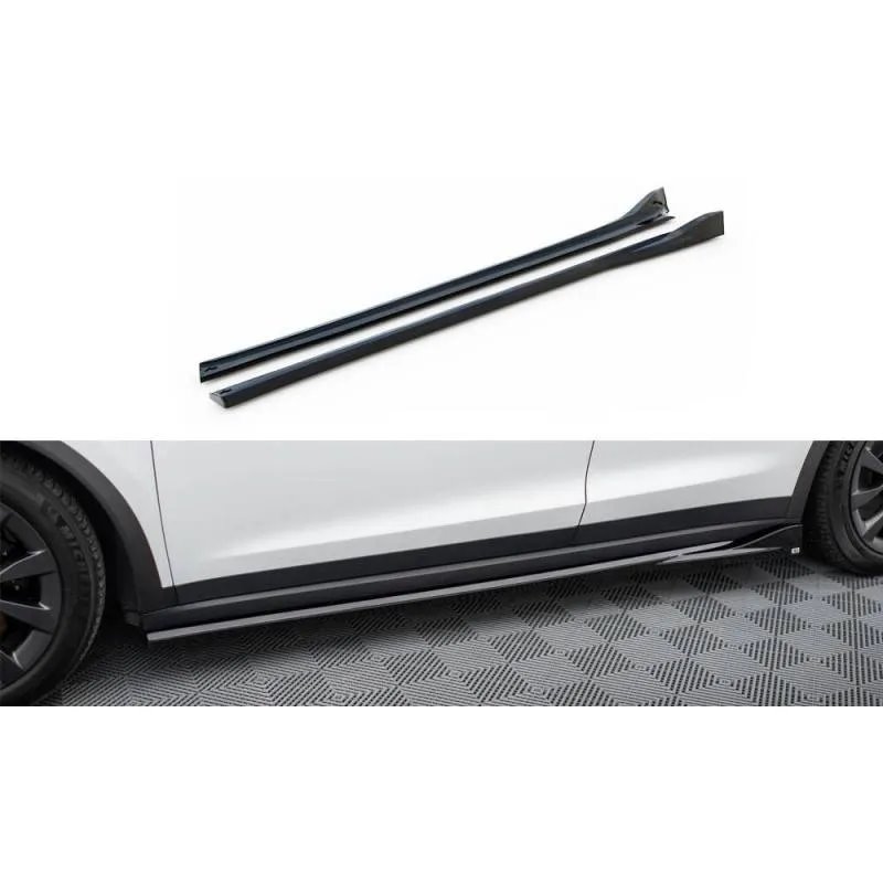 Maxton - Rajouts Des Bas De Caisse Tesla Model X Mk1 Facelift
