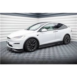 Maxton - Rajouts Des Bas De Caisse Tesla Model X Mk1 Facelift 