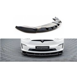 Maxton - Lame Du Pare-Chocs Avant V.2 Tesla Model X Mk1 Facelift