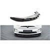 Maxton - Lame Du Pare-Chocs Avant V.2 Tesla Model X Mk1 Facelift