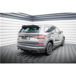Maxton - Arriere Lame (avec une barre verticale) Skoda Kodiaq Sportline Mk1 / Mk1 Facelift 