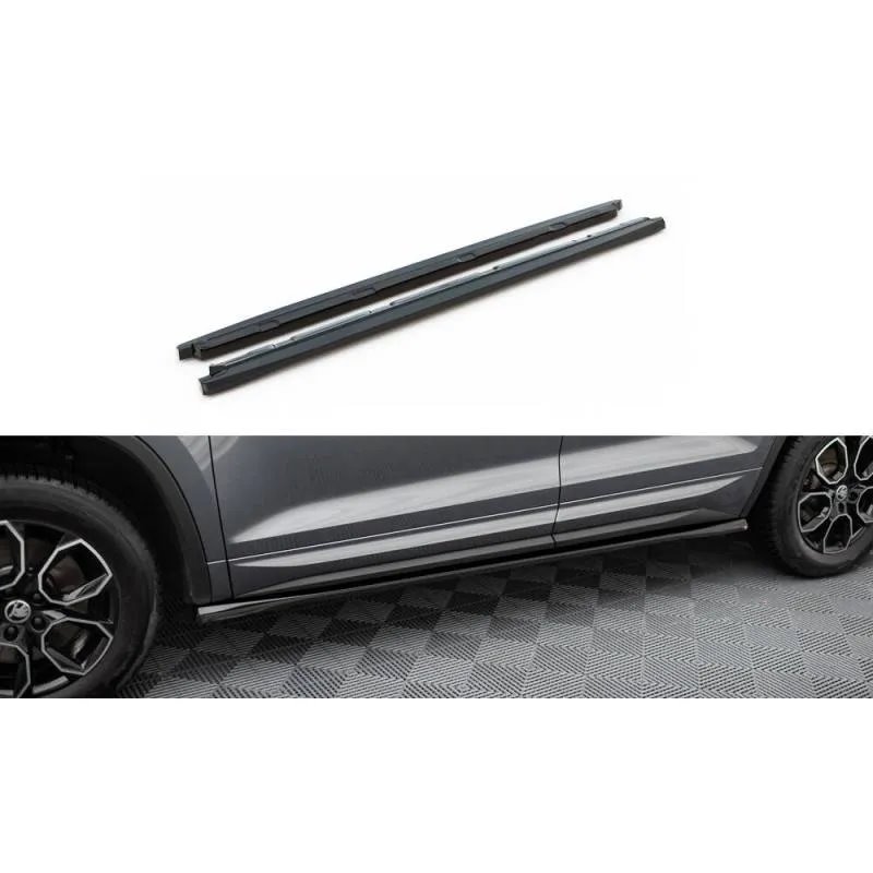 Maxton - Rajouts Des Bas De Caisse Skoda Kodiaq Sportline Mk1 Facelift