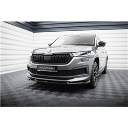 Maxton - Lame Du Pare-Chocs Avant V.1 Skoda Kodiaq Sportline Mk1 Facelift 