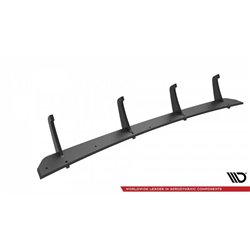 Maxton - Street Pro Central Diffuseur Arriere BMW 3 Sedan / Touring G20 / G21 Facelift Noir-Rouge