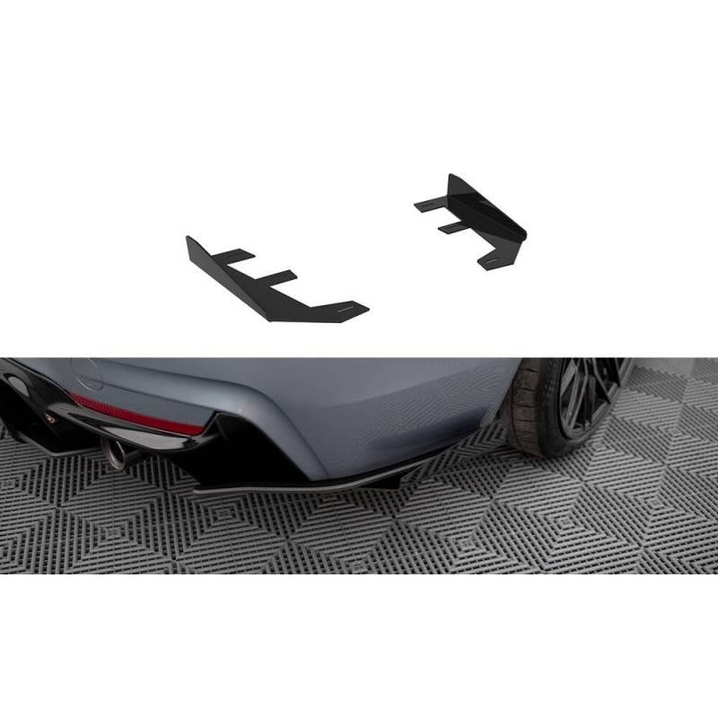 Maxton - Rear Side Flaps BMW 435i Coupe M-Pack F32