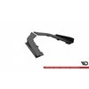 Maxton - Street Pro Lame Du Pare Chocs Arriere BMW 435i Coupe M-Pack F32 Noir-Rouge + Rabats Brillant
