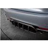 Maxton - Street Pro Central Diffuseur Arriere V.1 BMW 435 Coupe M-Pack F32 Noir-Rouge