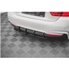 Maxton - Street Pro Central Diffuseur Arriere V.1 BMW 435 Coupe M-Pack F32 Noir-Rouge