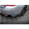 Maxton - Street Pro Lame Du Pare Chocs Arriere BMW 435i Coupe M-Pack F32 Noir + Rabats Brillant 