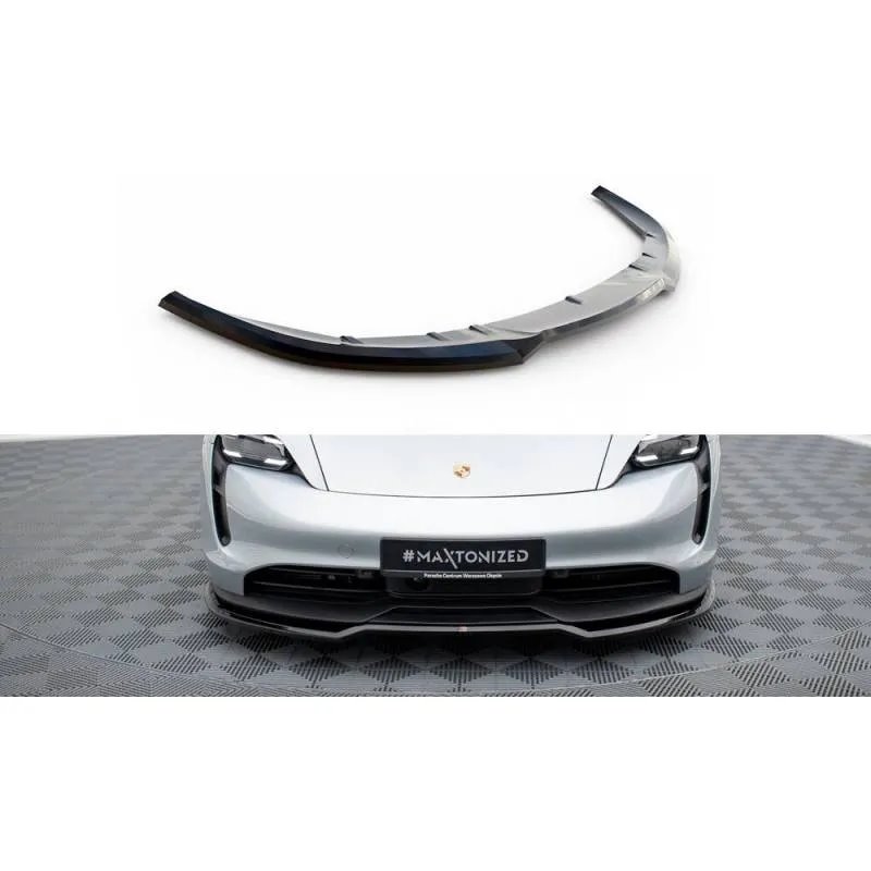 Maxton - Lame Du Pare-Chocs Avant Porsche Taycan / Taycan 4 / Taycan 4S / Taycan GTS Mk1