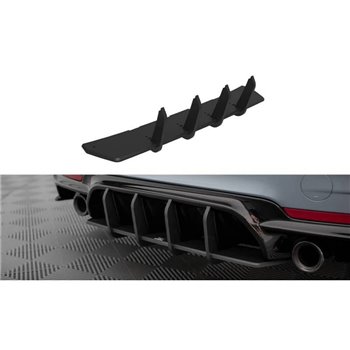 Maxton - Street Pro Central Diffuseur Arriere V.1 BMW 435 Coupe M-Pack F32 Noir
