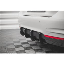 Maxton - Street Pro Central Diffuseur Arriere V.1 BMW 435 Coupe M-Pack F32 Noir