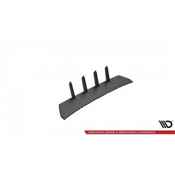 Maxton - Street Pro Central Diffuseur Arriere V.1 BMW 435 Coupe M-Pack F32 Rouge