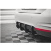 Maxton - Street Pro Central Diffuseur Arriere V.1 BMW 435 Coupe M-Pack F32 Rouge