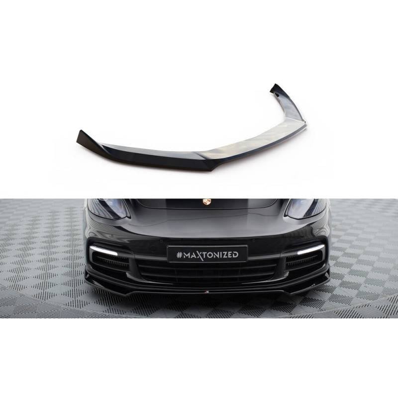 Maxton - Lame Du Pare-Chocs Avant V.2 Porsche Panamera E-Hybrid / Panamera 4S 971