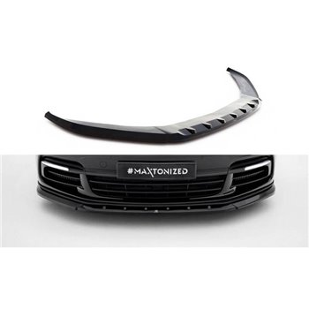 Maxton - Lame Du Pare-Chocs Avant V.1 Porsche Panamera E-Hybrid / Panamera 4S 971