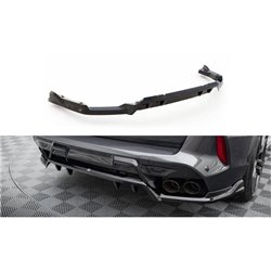 Maxton - Arriere Splitter (avec une barre verticale) BMW X5 M F95 / F95 Facelift