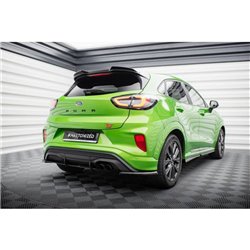 Maxton - Street Pro Central Diffuseur Arriere Ford Puma ST Mk1 Noir-Rouge