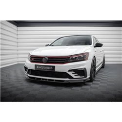 Maxton - Lame Du Pare-Chocs Avant V.2 Volkswagen Passat GT B8 Facelift USA 