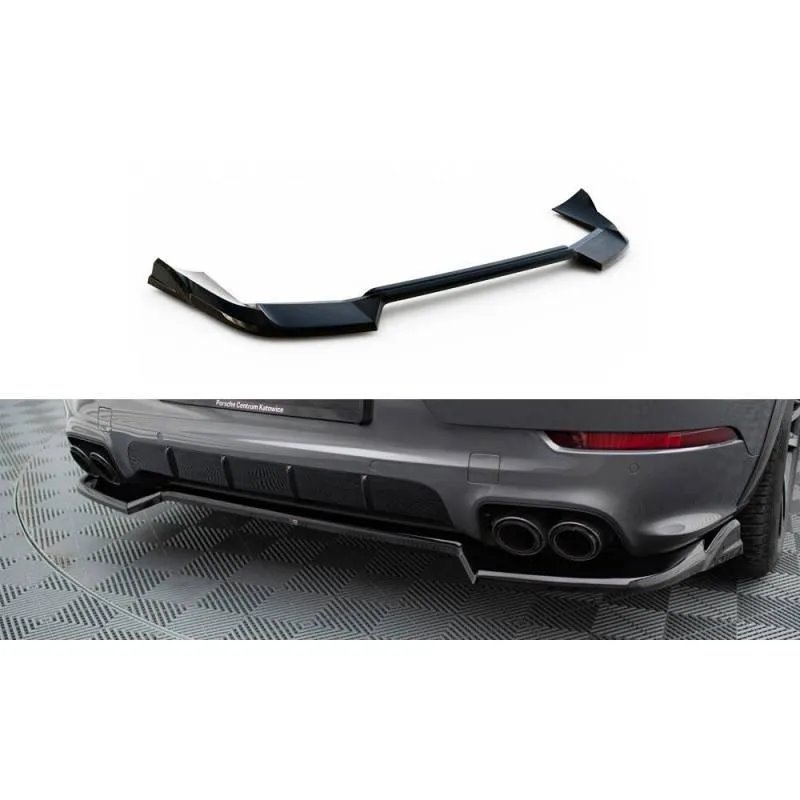 Maxton - Arriere Splitter Porsche Cayenne SUV / Coupe Mk3 Facelift