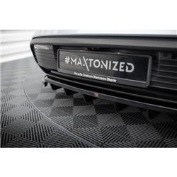 Maxton - Arriere Lame (avec une barre verticale) Porsche Taycan / Taycan 4 / Taycan 4S / Taycan GTS Mk1 