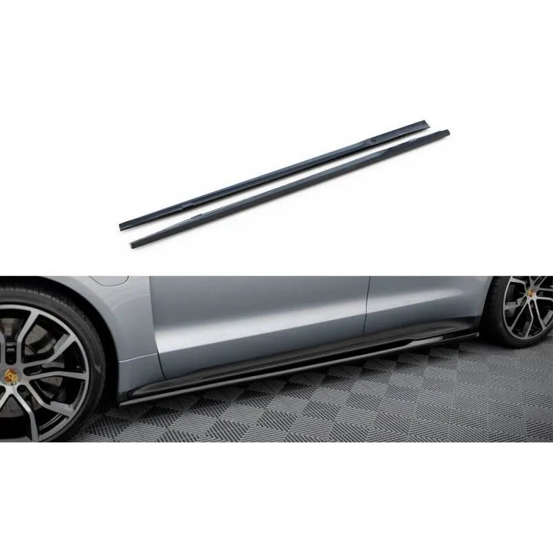 Maxton - Rajouts Des Bas De Caisse Porsche Taycan Turbo S Mk1