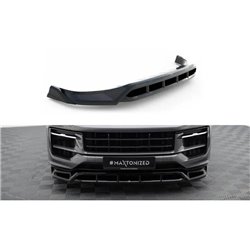 Maxton - Lame Du Pare-Chocs Avant Porsche Cayenne SUV / Coupe Mk3 Facelift