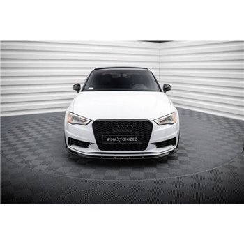 Maxton - Lame Du Pare-Chocs Avant V.1 Audi A3 Sedan 8V 