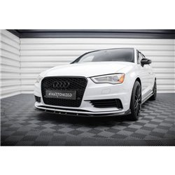 Maxton - Lame Du Pare-Chocs Avant V.1 Audi A3 Sedan 8V 