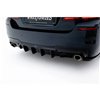 Maxton - Diffuseur Arrière Complet V.2 BMW 5 M-Pack F10 / F11 (Version avec deux échappements simples) 