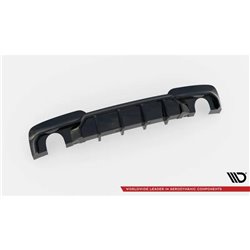 Maxton - Diffuseur Arrière Complet V.2 BMW 5 M-Pack F10 / F11 (Version avec deux échappements simples) 