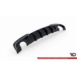 Maxton - Diffuseur Arrière Complet V.2 BMW 5 M-Pack F10 / F11 (Version avec deux échappements simples) 