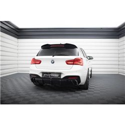Maxton - Diffuseur Arrière Complet V.3 BMW 1 M-Pack F20 Facelift (Version double échappement simple face) 
