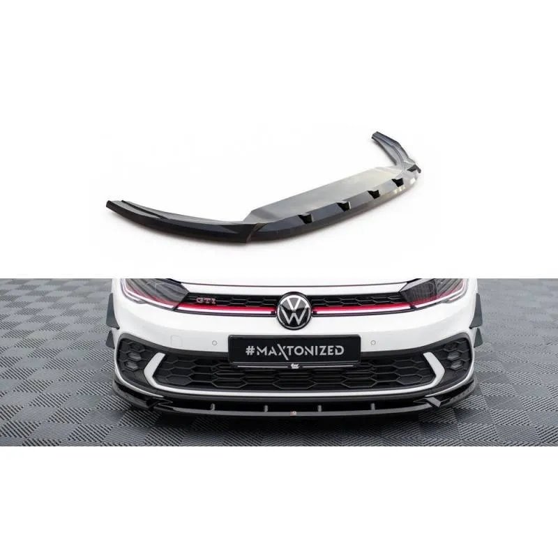 Maxton - Lame Du Pare-Chocs Avant V.2 Volkswagen Polo GTI Mk6 Facelift