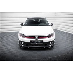 Maxton - Lame Du Pare-Chocs Avant V.2 Volkswagen Polo GTI Mk6 Facelift 