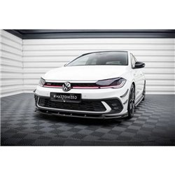 Maxton - Lame Du Pare-Chocs Avant V.2 Volkswagen Polo GTI Mk6 Facelift 