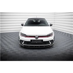 Maxton - Lame Du Pare-Chocs Avant V.1 Volkswagen Polo GTI Mk6 Facelift 
