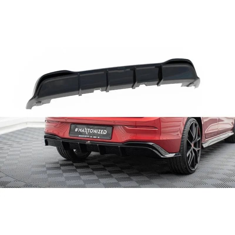 Maxton - Diffuseur Arrière Complet Volkswagen Golf GTE / R-Line Mk8 / Mk8 Facelift