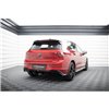 Maxton - Diffuseur Arrière Complet Volkswagen Golf GTE / R-Line Mk8 / Mk8 Facelift 