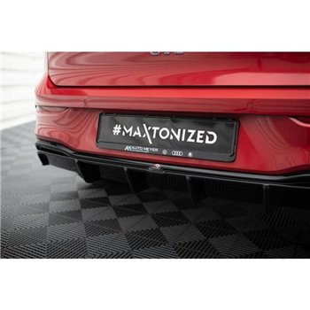 Maxton - Diffuseur Arrière Complet Volkswagen Golf GTE / R-Line Mk8 / Mk8 Facelift 