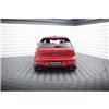 Maxton - Rajout Du Pare-Chocs Arriere + Faux Pot D'échappement Volkswagen Golf GTE / R-Line Mk8 / Mk8 Facelift Noir Brillant \ N
