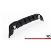 Maxton - Rajout Du Pare-Chocs Arriere + Faux Pot D'échappement Volkswagen Golf GTE / R-Line Mk8 / Mk8 Facelift Noir Brillant \ N