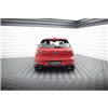 Maxton - Rajout Du Pare-Chocs Arriere + Faux Pot D'échappement Volkswagen Golf GTE / R-Line Mk8 / Mk8 Facelift Noir Brillant \ C