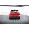Maxton - Rajout Du Pare-Chocs Arriere + Faux Pot D'échappement Volkswagen Golf GTE / R-Line Mk8 / Mk8 Facelift Noir Brillant \ C