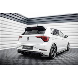 Maxton - Lames De Pare-Chocs Arrière Latérales Volkswagen Polo GTI Mk6 Facelift 