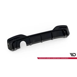 Maxton - Diffuseur Arrière Complet V.3 BMW 1 M-Pack F20 Facelift (Version avec échappement simple d'un côté) 