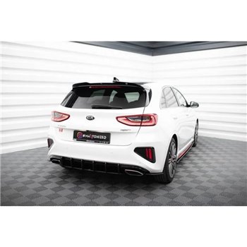 Maxton - Street Pro Central Diffuseur Arriere Kia Ceed GT Mk3 Noir
