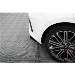 Maxton - Street Pro Lame Du Pare Chocs Arriere Kia Ceed GT Mk3 Noir-Rouge