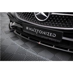 Maxton - Lame Du Pare-Chocs Avant V.2 Mercedes-Benz E AMG-Line W214 