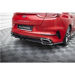 Maxton - Arriere Lame (avec une barre verticale) Kia ProCeed GT-Line Mk1 